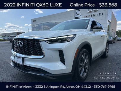 Certified 2022 INFINITI QX60 Luxe w/ Cargo Package