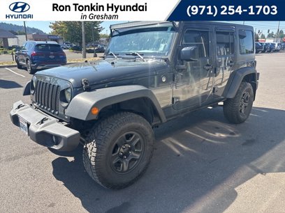 Used 2016 Jeep Wrangler Unlimited Sport w/ Quick Order Package 24S