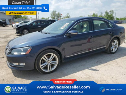 Used 2012 Volkswagen Passat 3.6 SEL Premium