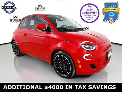 Used 2024 FIAT 500 e (RED)