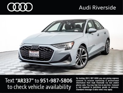 Certified 2025 Audi A3 2.0T Premium
