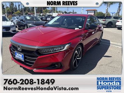 Certified 2021 Honda Accord Sport