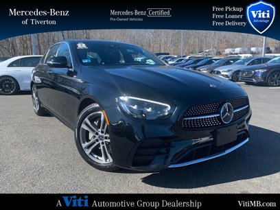 Certified 2022 Mercedes-Benz E 350 4MATIC Sedan