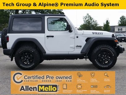 Certified 2021 Jeep Wrangler Willys