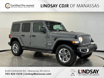 Certified 2021 Jeep Wrangler Unlimited Sahara
