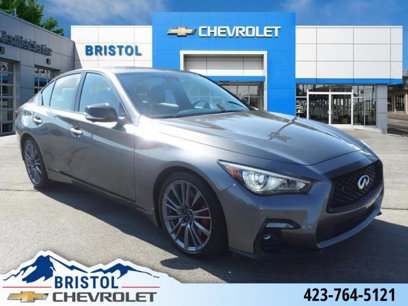 Used 2023 INFINITI Q50 Red Sport 400 w/ Carbon Fiber Package