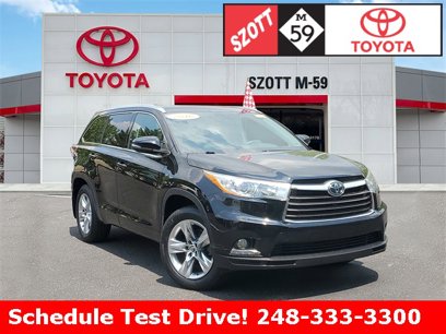 Used 2016 Toyota Highlander Limited Platinum