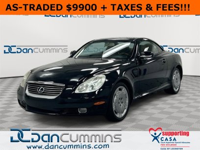 Used 2002 Lexus SC 430 Convertible
