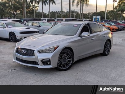Used 2016 INFINITI Q50 Red Sport 400