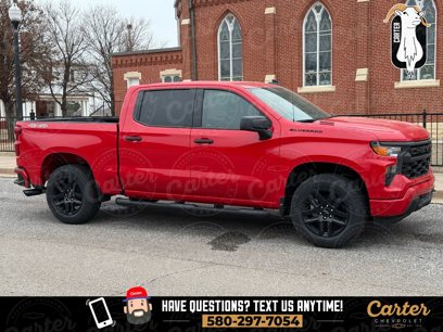 New 2025 Chevrolet Silverado 1500 Custom w/ Turbomax Blackout Package