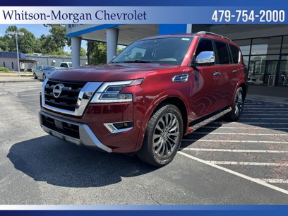 Used 2023 Nissan Armada Platinum w/ Captain's Chairs Package