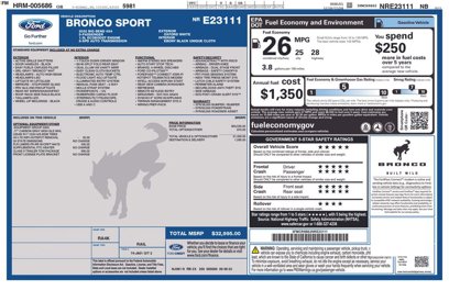 Used 2022 Ford Bronco Sport Big Bend