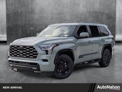 New 2025 Toyota Sequoia Platinum