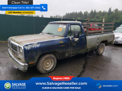 Used 1991 Dodge D/W Truck 150