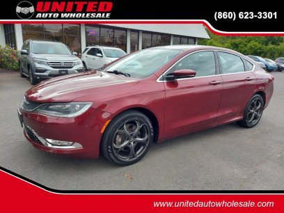 Used 2015 Chrysler 200 C w/ Navigation & Sound Group I