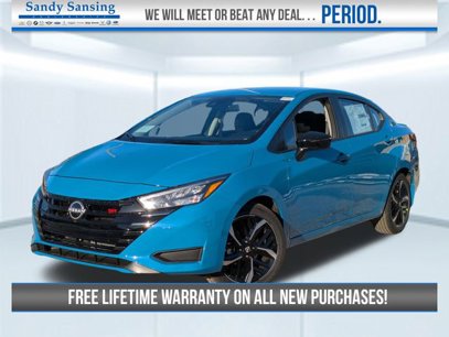 New 2025 Nissan Versa SR w/ Trunk Package