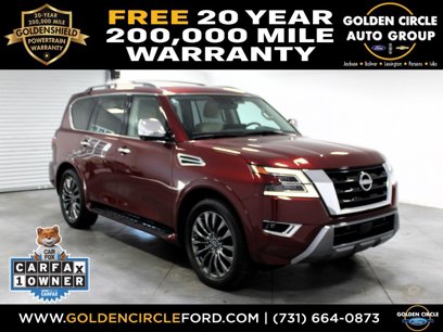 Used 2024 Nissan Armada Platinum w/ Captain's Chairs Package