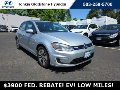 Used 2016 Volkswagen e-Golf SE
