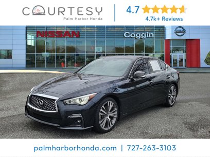 Used 2021 INFINITI Q50 Sensory w/ Carbon Fiber Package