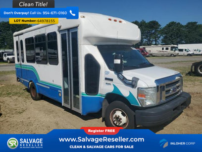 Used 2014 Ford E-450 and Econoline 450 Super Duty w/ Shuttle Bus Prep Package