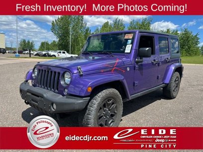 Used 2016 Jeep Wrangler Unlimited Sahara
