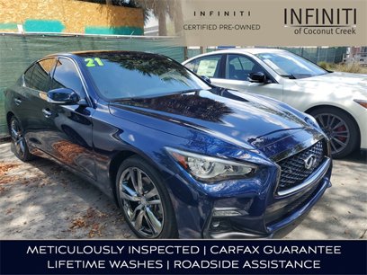 Certified 2021 INFINITI Q50 Signature Edition w/ Cargo Package