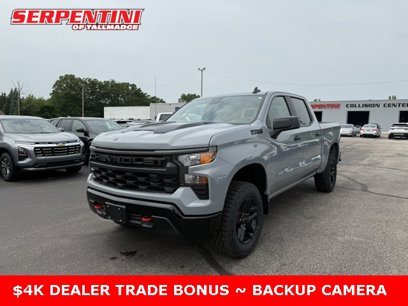 New 2024 Chevrolet Silverado 1500 Custom Trail Boss w/ LPO, Dark Essentials Package