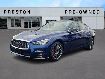 Used 2018 INFINITI Q50 Red Sport 400 w/ Sensory Package (Sport)