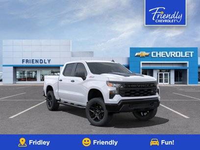 New 2025 Chevrolet Silverado 1500 Custom Trail Boss w/ Turbomax Blackout Package