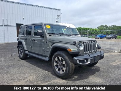 Used 2021 Jeep Wrangler Unlimited Sahara w/ LED Lighting Group