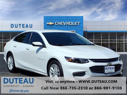 Used 2018 Chevrolet Malibu LT w/ Driver Confidence Package