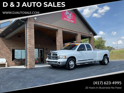 Used 2004 Dodge Ram 3500 Truck SLT w/ Trailer Tow Group