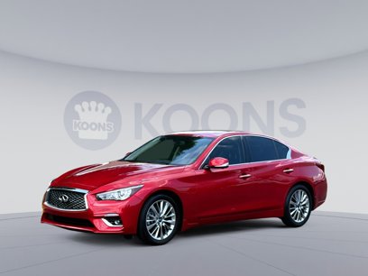 Used 2022 INFINITI Q50 Luxe w/ Cargo Package