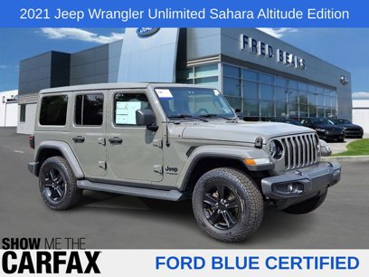 Used 2021 Jeep Wrangler Unlimited Sahara
