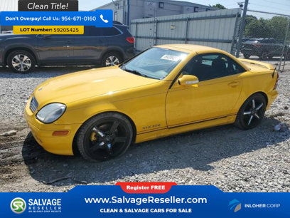 Used 2001 Mercedes-Benz SLK 320