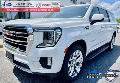 Used 2021 GMC Yukon XL SLT w/ Rear Media and Nav Package