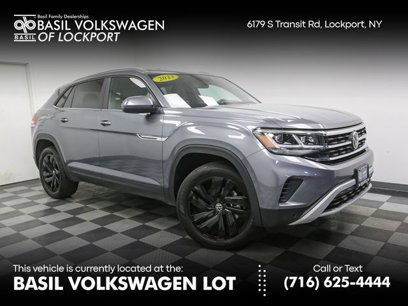 Certified 2023 Volkswagen Atlas Cross Sport SE w/ Black Wheel Package