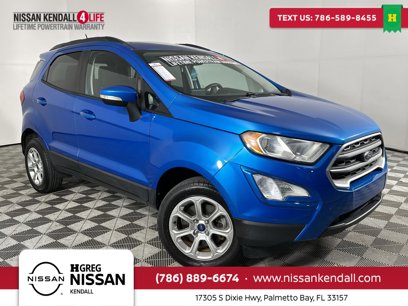 Used 2018 Ford EcoSport SE w/ SE Convenience Package