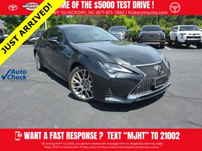 Used 2022 Lexus RC 350 w/ Premium Package