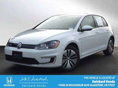 Used 2016 Volkswagen e-Golf SE w/ DC Fast Charging Package