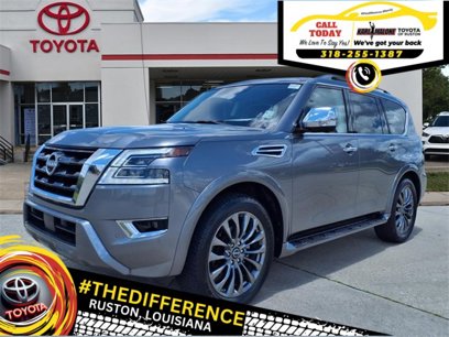 Used 2023 Nissan Armada Platinum w/ Captain's Chairs Package