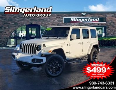 Used 2021 Jeep Wrangler Unlimited Sahara