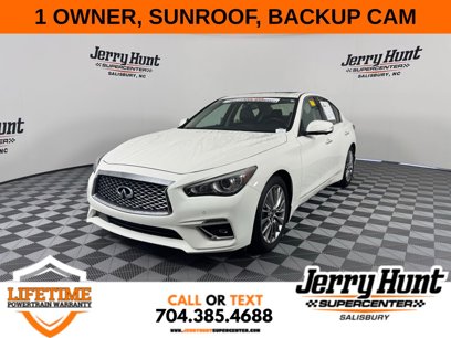 Used 2022 INFINITI Q50 Luxe w/ Cargo Package