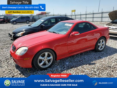 Used 2002 Mercedes-Benz SLK 320