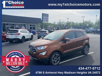 Used 2019 Ford EcoSport Titanium