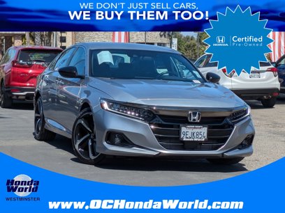 Certified 2022 Honda Accord Sport