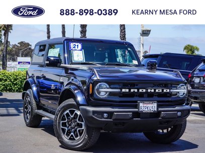 Certified 2021 Ford Bronco Outer Banks