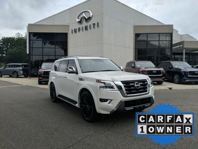 Used 2021 Nissan Armada Platinum w/ Captain's Chairs Package