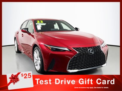 Used 2022 Lexus IS 300 w/ Accessory Package