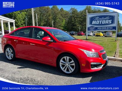 Used 2015 Chevrolet Cruze LTZ w/ Sun, Sound and Sport Package